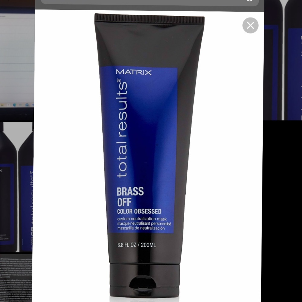 Matrix brass off color obsessed